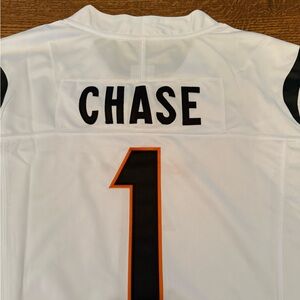 Jamar Chase Cincinnati Bengals Stitched Jersey Size XL